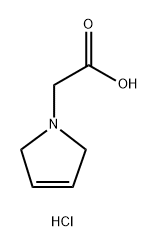 2-(2,5-dihydro-1H-pyrrol-1-yl)acetic acid
hydrochloride Structure