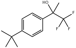 2-(4-(tert-butyl)phenyl)-1,1,1-trifluoropropan-2-ol Structure