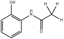 Acetamide-2,2,2-d3, N-(2-hydroxyphenyl)- (9CI) Structure