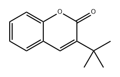 3-(tert-Butyl)-2H-chromen-2-one Structure