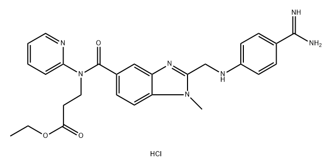 Dabigabine mesylate - intermediate 2 구조식 이미지