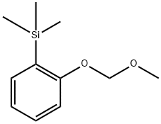 (2-(methoxymethoxy)phenyl)trimethylsilane Structure