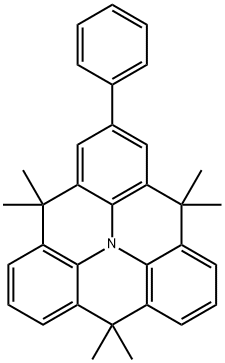 4,4,8,8,12,12-hexamethyl-2-phenyl-8,12-dihydro-4H-benzo[9,1]quinolizino[3,4,5,6,7-defg]acridine Structure