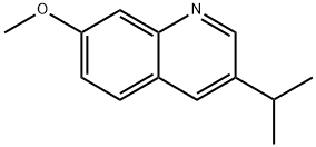 3-isopropyl-7-methoxyquinoline Structure