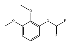 1-(Difluoromethoxy)-2,3-dimethoxybenzene Structure