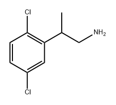 Benzeneethanamine, 2,5-dichloro-β-methyl- Structure