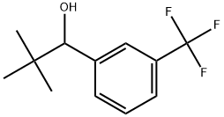 2,2-dimethyl-1-(3-(trifluoromethyl)phenyl)propan-1-ol Structure