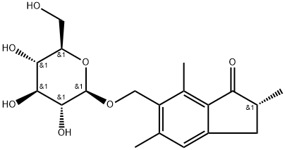 Norpterosin B glucoside Structure