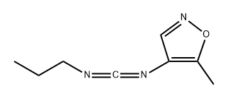 4-Isoxazolamine,5-methyl-N-(propylcarbonimidoyl)-(9CI) Structure