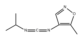 4-Isoxazolamine,5-methyl-N-[(1-methylethyl)carbonimidoyl]-(9CI) Structure