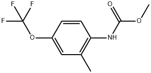 Methyl N-[2-methyl-4-(trifluoromethoxy)phenyl]carbamate Structure