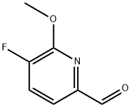 5-Fluoro-6-methoxy-pyridine-2-carbaldehyde Structure