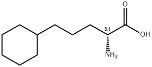 (R)-2-Amino-5-cyclohexylpentanoic acid Structure