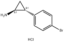 (1S,2R)-2-(4-Bromo-phenyl)-cyclopropylamine hydrochloride 구조식 이미지