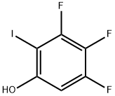 3,4,5-trifluoro-2-iodophenol Structure