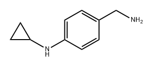 4-(aminomethyl)-N-cyclopropylaniline Structure