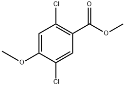 Methyl 2,5-dichloro-4-methoxybenzoate Structure