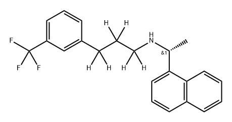 [2H6]-Cinacalcet Structure