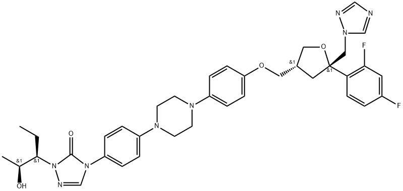 Posaconazole Diastereoisomer 13 Structure