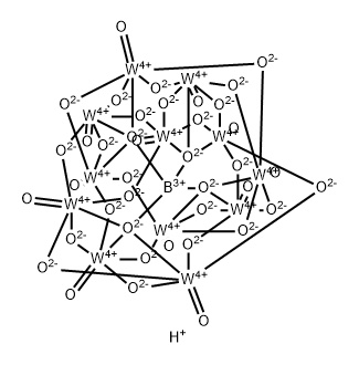 12-tungstoborate Structure