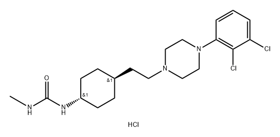 N-DesMethyl Cariprazine Structure