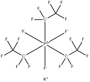 Kalium Tris(pentafluorethyl)trifluorphosphat Structure