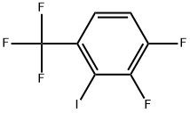 1,2-Difluoro-3-iodo-4-(trifluoromethyl)benzene Structure