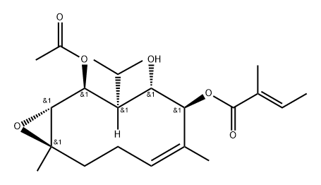 Trijugin A Structure