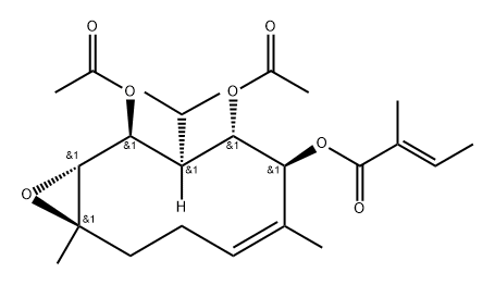 Trijugin B Structure