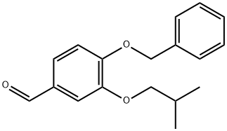 4-(benzyloxy)-3-isobutoxybenzaldehyde 구조식 이미지