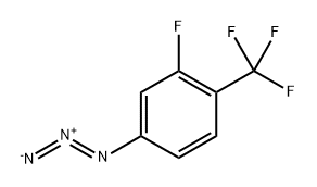 4-azido-2-fluoro-1-(trifluoromethyl)benzene Structure