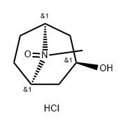 Tropine-N-oxide hydrochloride 구조식 이미지
