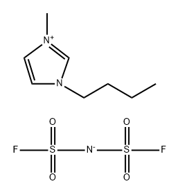 BMI-FSI                                                       1-Butyl-3-methylimidazolium Bis(fluorosulfonyl) imide                          1H-Imidazolium, 3-butyl-1-methyl-, salt with imidodisulfuryl fluoride (1:1) Structure