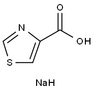 Sodium 1,3-Thiazole-4-carboxylate Structure