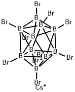 Cesium decabromodecaborate Structure