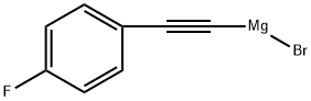 ((4-fluorophenyl)ethynyl)magnesium bromide, Fandachem  Structure