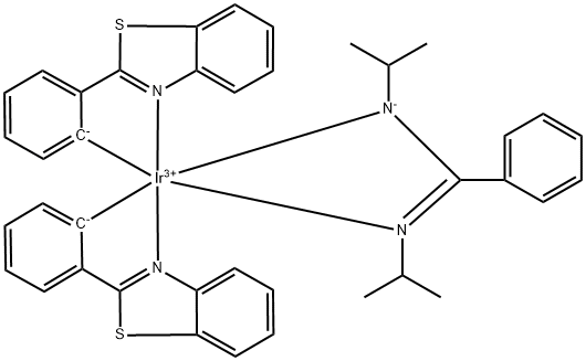 (bt)2-Ir-dipba Structure