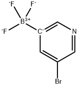 Potassium 5-bromopyridine-3-trifluoroborate 구조식 이미지