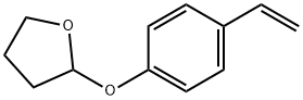 2-(4-vinylphenoxy)tetrahydrofuran Structure