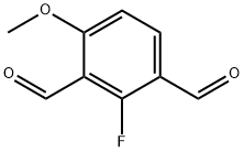 2-Fluoro-4-methoxyisophthalaldehyde Structure