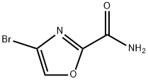 4-Bromo-oxazole-2-carboxylic acid amide 구조식 이미지