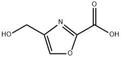 4-Hydroxymethyl-oxazole-2-carboxylic acid Structure