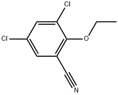 3,5-Dichloro-2-ethoxybenzonitrile Structure