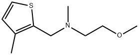 2-methoxy-N-methyl-N-((3-methylthiophen-2-yl)methyl)ethan-1-amine Structure