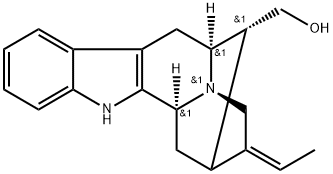 (19Z)-Sarpagan-17-ol 구조식 이미지