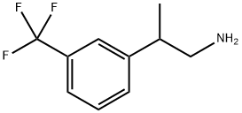 Benzeneethanamine, β-methyl-3-(trifluoromethyl)- Structure