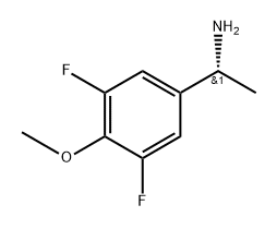 (R)-1-(3,5-difluoro-4-methoxyphenyl)ethan-1-amine Structure