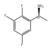 (S)-1-(2,3,5-trifluorophenyl)ethan-1-amine hydrogen chloride 구조식 이미지