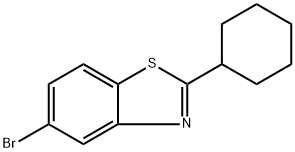 5-Bromo-2-cyclohexyl-benzothiazole Structure