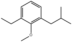 1-Ethyl-2-methoxy-3-(2-methylpropyl)benzene Structure